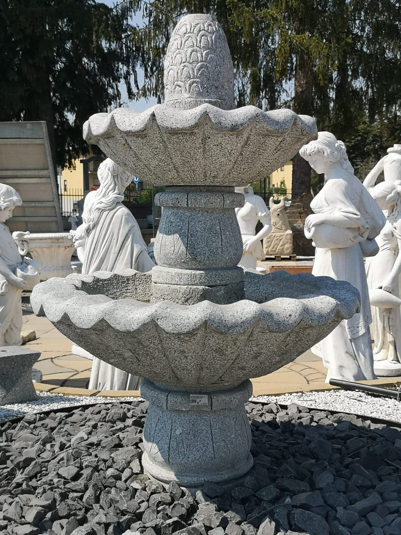 Fontana in granito 2 vasche